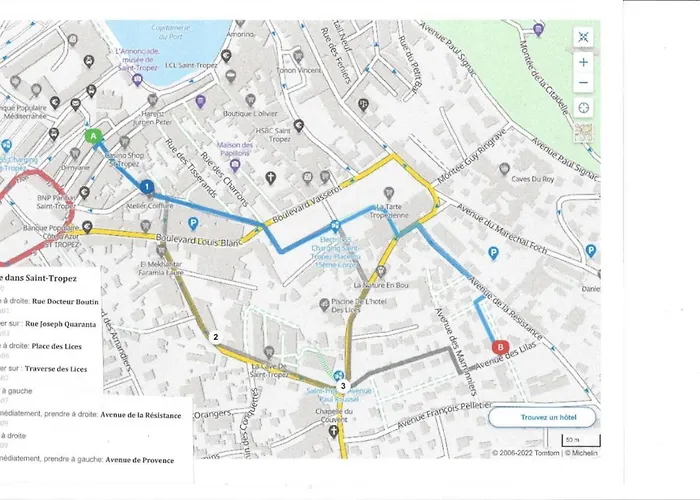 Trois Pieces Tropez Apartament *