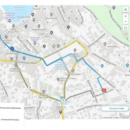 Trois Pieces Tropez Appartement *